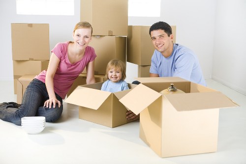 Professional movers assisting with a home relocation in Newington