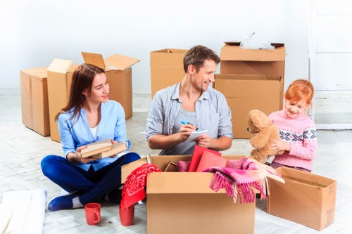 Process of furniture pick-up by Tommy Removals