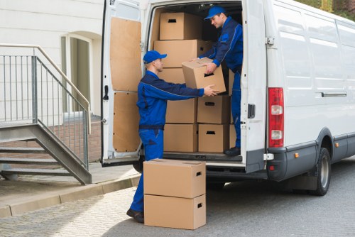 Tommy Removals transportation fleet for commercial moves