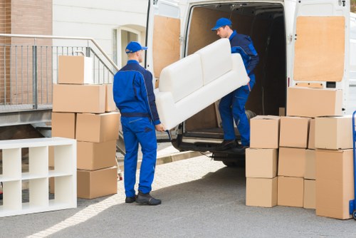 Professional movers assisting with a move in Barnehurst