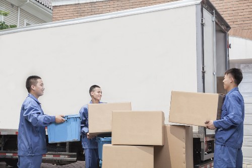 Professional Tommy Removals team assisting with a home move