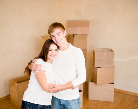 Van loading furniture during a Tommy removal