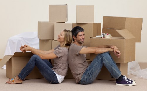 Tommy Removals experts planning an office move