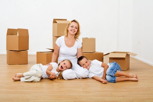 Efficient loading of furniture onto a moving truck in Crayford