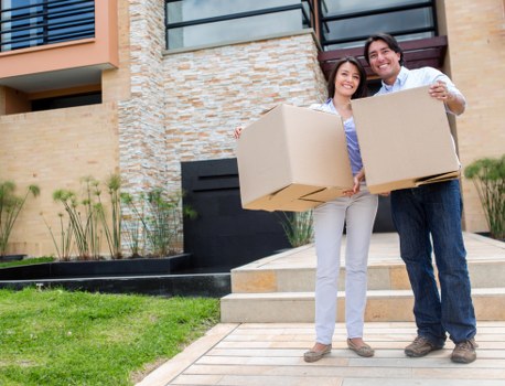 Efficient loading of a moving truck by Harold Wood removal services